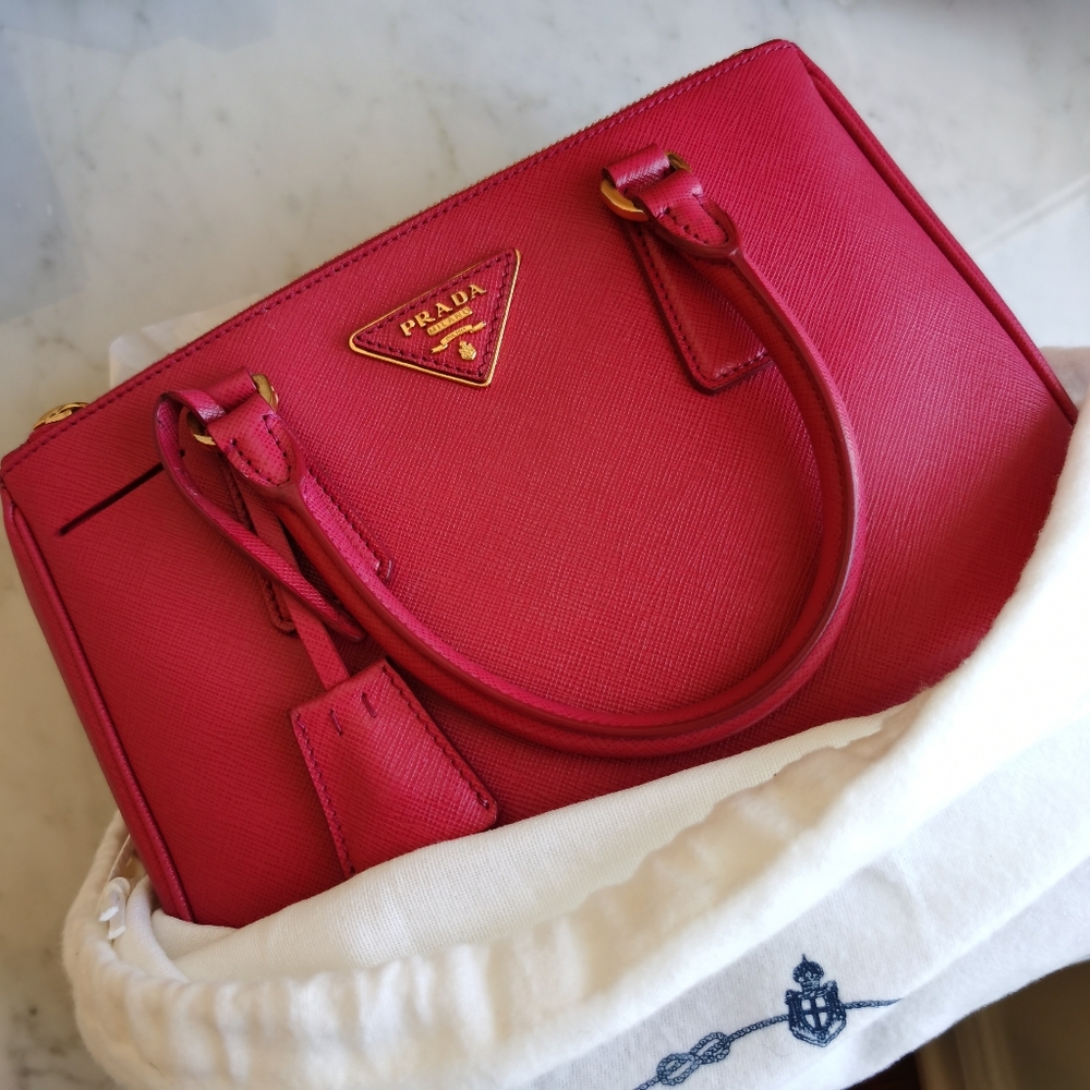 Prada mini Saffiano bag